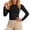 Black, variant on Stretch Knit Long Sleeve Crew Neck Base Layer Top for Slim Fit T Shirt Style Bodysuit Texture Tech Apparel Layering Long Sleeve Women