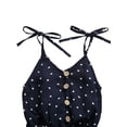 thumbnail image 4 of goowrom Baby Girl Summer Heart Printed Straps V-Neck Jumpsuit, 4 of 9