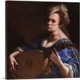 thumbnail image 1 of ARTCANVAS Self Portrait As a Lute Player 1616 Canvas Art Print by Artemisia Gentileschi - Size: 26" x 26" (1.50" Deep), 1 of 9