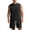 BK2, variant on Men's Workout Tracksuits Sleeveless Muscle Tank Tops Gym Acid Wash T Shirts Loose Fit Elastic Waist Shorts Navy S