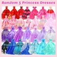 thumbnail image 3 of ZITA ELEMENT 75 Pcs 11.5 Inch Doll Clothes and Accessories Gift Box, 5 Wedding Gowns 4 Evening Dresses 8 Fashion Dresses 3 Set Casual Outfit, 2 Swimsuit,30 Hanger 20 Shoes 10 Accessories for Girls Ki, 3 of 7
