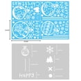 thumbnail image 1 of Pegatinas electrostáticas navideñas de Puntoco, juego de alce de copo de nieve, pegatinas de cristal para puerta y ventana Puntoco Puntoco-3824, 1 of 1