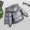 Gray, variant on Godderr 9M-7Y Girls Boys Non-washable Down Coats Thicked Winter Jackets Solid Color Hooded Outwears with Buttons for Toddler Kids Baby