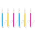 thumbnail image 1 of Shisuyan 6pcs Slide Whistle Instrument Toy For Kids Push-Pull Flute Toy Handheld Whistle Fun Blowing Toy Party Favors Small Whistle Toddler Music Learning Toy Portable, 1 of 8