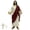 1pcs, variant on Jesus Christ Limited Collector’s Edition 1/6 Scale Figure, Fabric Robes Sandals Sacred Heart Statue, Christian Decor Faith Based Spiritual Gift