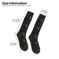 thumbnail image 5 of Balery Mardi Gras Carnival Fun Novelty Socks Men'S Women'S Crew Socks Funny Crazy Novelty Socks Quirky And Cool Socks, 5 of 9