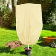 thumbnail image 4 of unbranded 2Ud Protector Para Plantas Beige Con Cordón Ajustable Para Protección En Frío, 4 of 6
