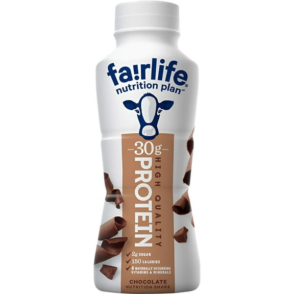Fairlife Nutrition Plan Chocolate 4 Pack 11.5 fl oz Bottles