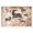 White Frame, variant on Cave Drawing Horses Shadowbox Print Farm Animals Art by Art Remedy, Black Frame, 54 x 36
