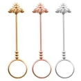 thumbnail image 4 of Toystoory Clip de anillo Manos libres Soporte de anillo ajustable Soporte de joyería de mano de latón universal, 17 mm, oro rosa encendedores oro 16 mm, 4 of 6