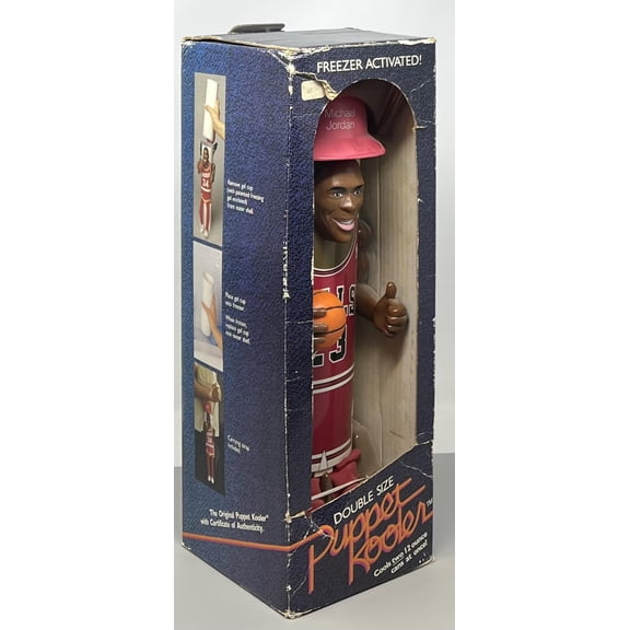 Double Size Michael Jordan Puppet Kooler NBA Collectible Cup