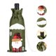 thumbnail image 1 of Cubierta de botella de vino de Navidad - Navidad Papá Noel Muñeco de nieve Ciervo Diseño Botella de vino Suéter Vestido Conjuntos Decoraciones de fiesta de Navidad Xemadio FLD-3585, 1 of 7