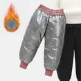 thumbnail image 5 of ATOGUTA Girls Snown Pants Fleece Girls Active Joggers Soft Athletic Sweat Pants for Kids with Pocket Size 5T-13, Pink, 5 of 6