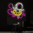 thumbnail image 3 of Glowneon Astronaut Ballerina Neon Sign, Astronaut Led Sign, Kid Gifts, 3 of 5