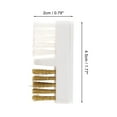 thumbnail image 2 of Brocha de limpieza para brocas de arte de uñas Unique Bargains para DIY en casa para uñas en tono blanco dorado, 2 of 6