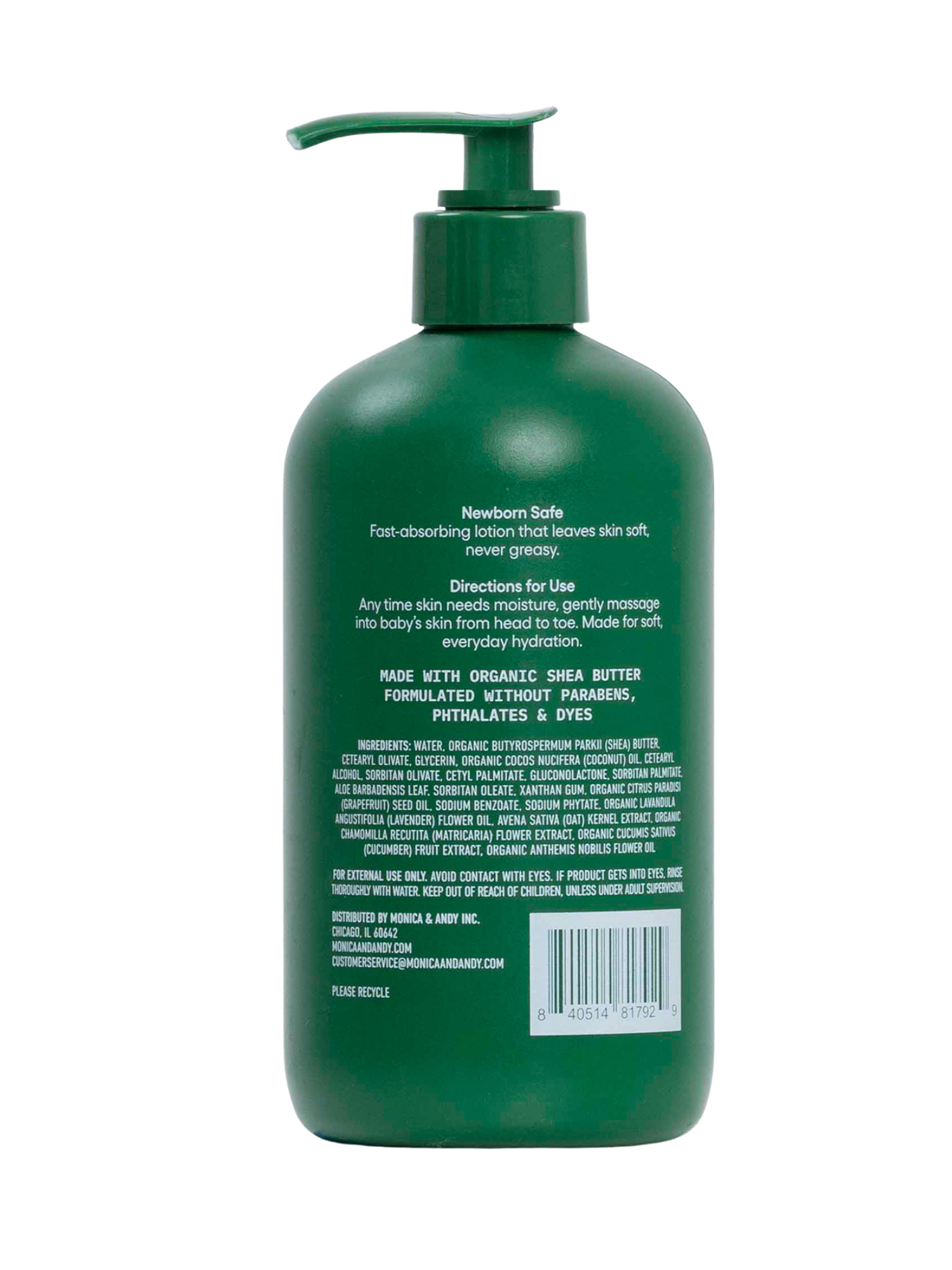 Monica + Andy Everyday Baby Lotion, Lavender & Chamomile photo 3