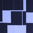 thumbnail image 1 of Ahgly Company Machine Washable Indoor Square Abstract Blue Contemporary Area Rugs, 3' Square, 1 of 4