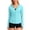 Light Blue, variant on Tqcoqu Women's UPF 50 Lightweight Athletic Jacket Sun Protection Full Zip Long Sleeve Shirts Hiking Outdoor Pockets,Beige,Women's S-XXL