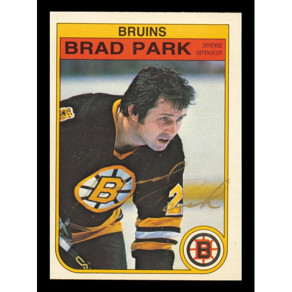 Brad Park Autographed 1982-83 O Pee Chee Card #19 New York Rangers SKU #240899