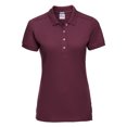thumbnail image 1 of Russell Womens Stretch Fitted Polo Shirt, 1 of 3