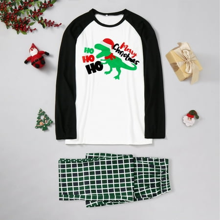

Women s Family Matching Christmas Tree And Plaid Print Long-sleeve Pajamas Set