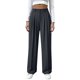 thumbnail image 3 of TaTaai Women's Stretch Dress Pants Solid Color Straight Leg Trousers with Two Side Pockets and Elastic Waist for Business Casual and Everyday Outfits Gift, 3 of 8