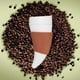 thumbnail image 3 of Taza De Café De Cuerno De Cabra, Taza De Vacío Térmica De Acero Inoxidable Resistente Que Mantiene El Frío Caliente 230 Ml Reutilizable A Prueba De Fugas Con Tapa Para, 3 of 7