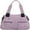 Purple, variant on 2023 Large Capacity Waterproof Multi Pocket Nylon Shoulder Bag, Women Handbags Purses for Shoulder Handbags Travel Bag