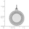 thumbnail image 3 of White Sterling Silver Charm Pendant Themed 27 mm 20, 3 of 3