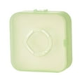 thumbnail image 4 of HILABEE Powder Puff Container Storage Box Beauty Sponge Container Makeup Puff Green, 4 of 9