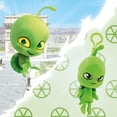 thumbnail image 4 of Miraculous Ladybug - Kwami Lifesize Wayzz Tortuga de peluche de 5 pulgadas con clip para niños Juguete de peluche coleccionable súper suave con ojos de puntada brillante y llavero de mochila a juego d, 4 of 5