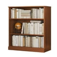 thumbnail image 2 of Palace Imports 100% Solid Wood 3-shelf Bookcase with Adjustable Shelves, Mocha, 2 of 4