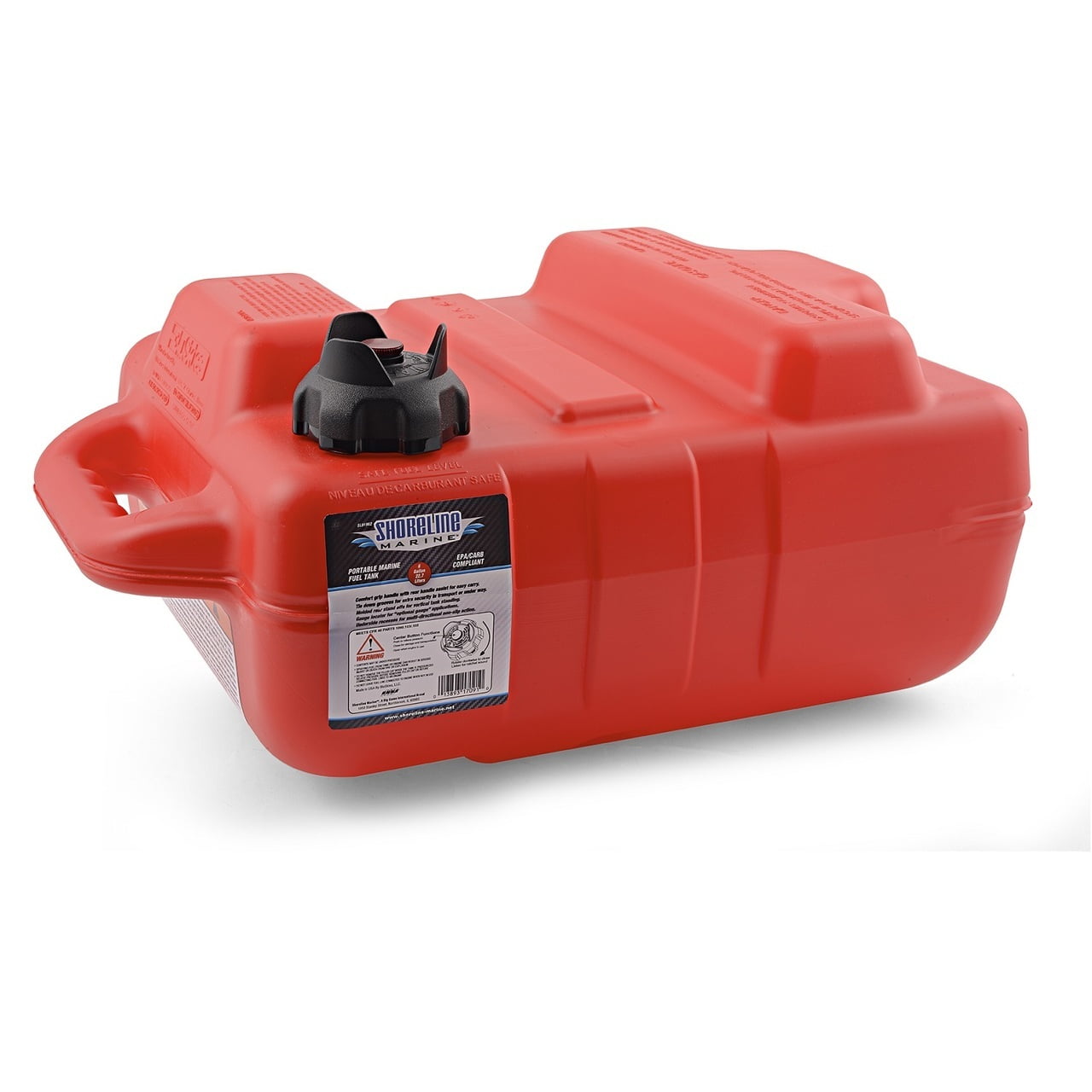 Shoreline Marine 6Gallon Gas Tank, Red