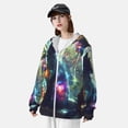 thumbnail image 3 of Vsdgher Cosmic Cat In Window Print Adult Hoodie Shirts Rash Guard for Men Women,Long Sleeve Sun Protection Fishing Shirts for Athletic Running Swim-XX-Large, 3 of 7