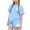 Blue, variant on Girls Summer Outfit Sets Size 10-12, Casual Short Sleeve Fashion Girls' 2 Piece Sets Kids' Clothing Sets Purple Size 10