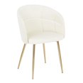 thumbnail image 1 of Chaise de table glamour Lindsey de LumiSource, 1 of 8