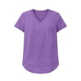 thumbnail image 4 of yillto Workout Tops for Women Short Sleeve V Neck Lightweight Breathable Gym Shirts Running Loose Tees, 4 of 7