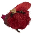 thumbnail image 4 of Cardinal Clip-On Sisal Christmas Bird Ornaments - 3.5" -  Red - Set of 4, 4 of 7