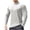 White, variant on SwiftWear Mens Undershirts Fashion Casual Pullover Ribbed Slim Fit Tops Solid Sports Long Sleeve Crewneck T-Shirts, Black M