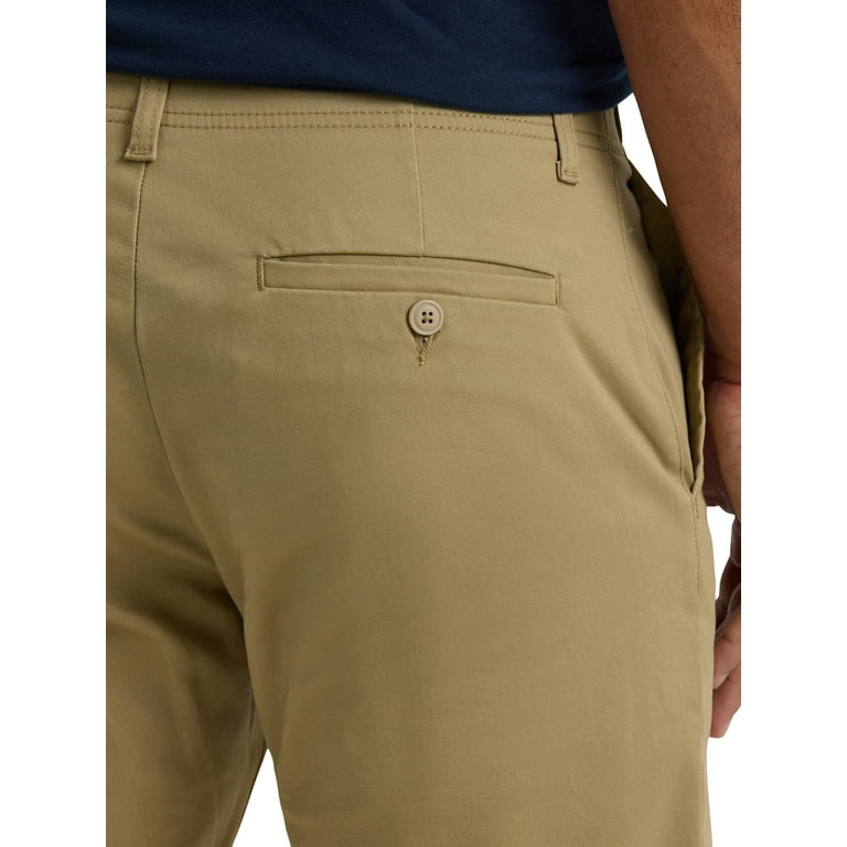 希少稀な Motion Extreme Men's Lee® Flat with Pant Straight Slim Front パンツ