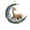 F, variant on Xmas Ornaments Giraffe Christmas Tree Pendant Car Pendant Holiday Party Pendant Festive Supplies