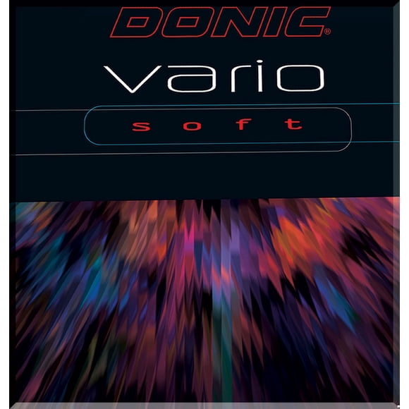 Rubber Donic Vario Soft Black 2.0mm