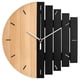 thumbnail image 2 of Reloj de Pared de Madera Redondo Rústico Macarena 12 Pulgadas, 2 of 7