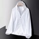 thumbnail image 4 of Chaqueta de verano de secado rápido con protección solar UV, cortavientos fino para acampar, ropa deportiva, prendas de vestir con capucha, chaquetas de ciclismo informales para hombres y mujeres, 4 of 5