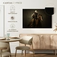 thumbnail image 5 of Elephant Stock Gun Toting Cowboy Wall Art - Horizontal Canvas Wall Art - Living Room Wall Decor - Our America Canvas - Brown And Black Decor - 12" x 8", 5 of 8