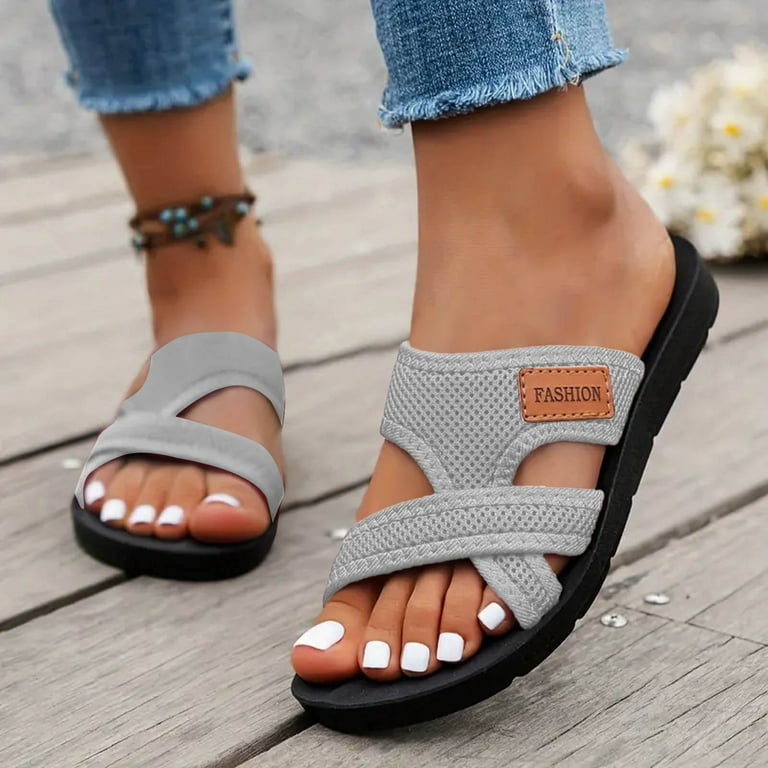 Sandals For Beach Women Womens Arch Support Flip Flops Comfortable