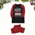 thumbnail image 3 of Family Christmas Pajamas Matching Sets Christmas Long Sleeves Sleepwaear Holiday Family Loungewear Sets, 3 of 10