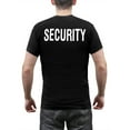 thumbnail image 2 of Rothco 2-Sided Security T-Shirt - Black, Medium, 2 of 2