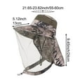 thumbnail image 5 of vlrwzc Anti-Mosquito Mesh Bucket Hat, Mosquito Head Net Mesh Hat, Netting-Midge Face Cover UV Protection Bucket Fishing Cap Beekeeping Net Hat for Outdoor Gardening, 5 of 6