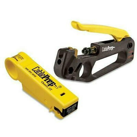 Cable Prep HCPT-6590 Combo RG6/59 Insertion Tool and Stripper